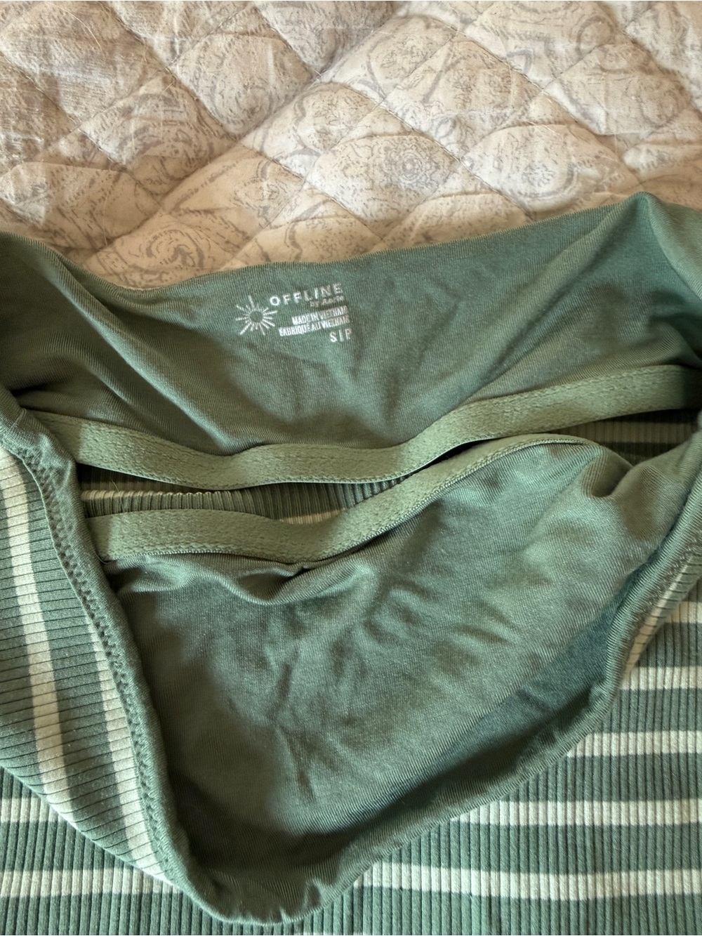 Aerie OFFLINE Foldover pants & tube top set - Picture 4 of 6